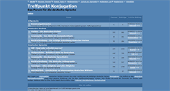 Desktop Screenshot of konjugation.de